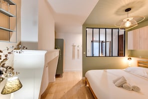 1 chambre, Wi-Fi, draps fournis