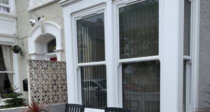 Ground floor, newly renovated modern central located apartment close to beach