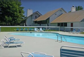 Indoor pool, outdoor pool
