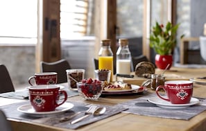 Repas de petit déjeuner