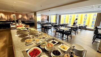 Daily buffet breakfast for a fee