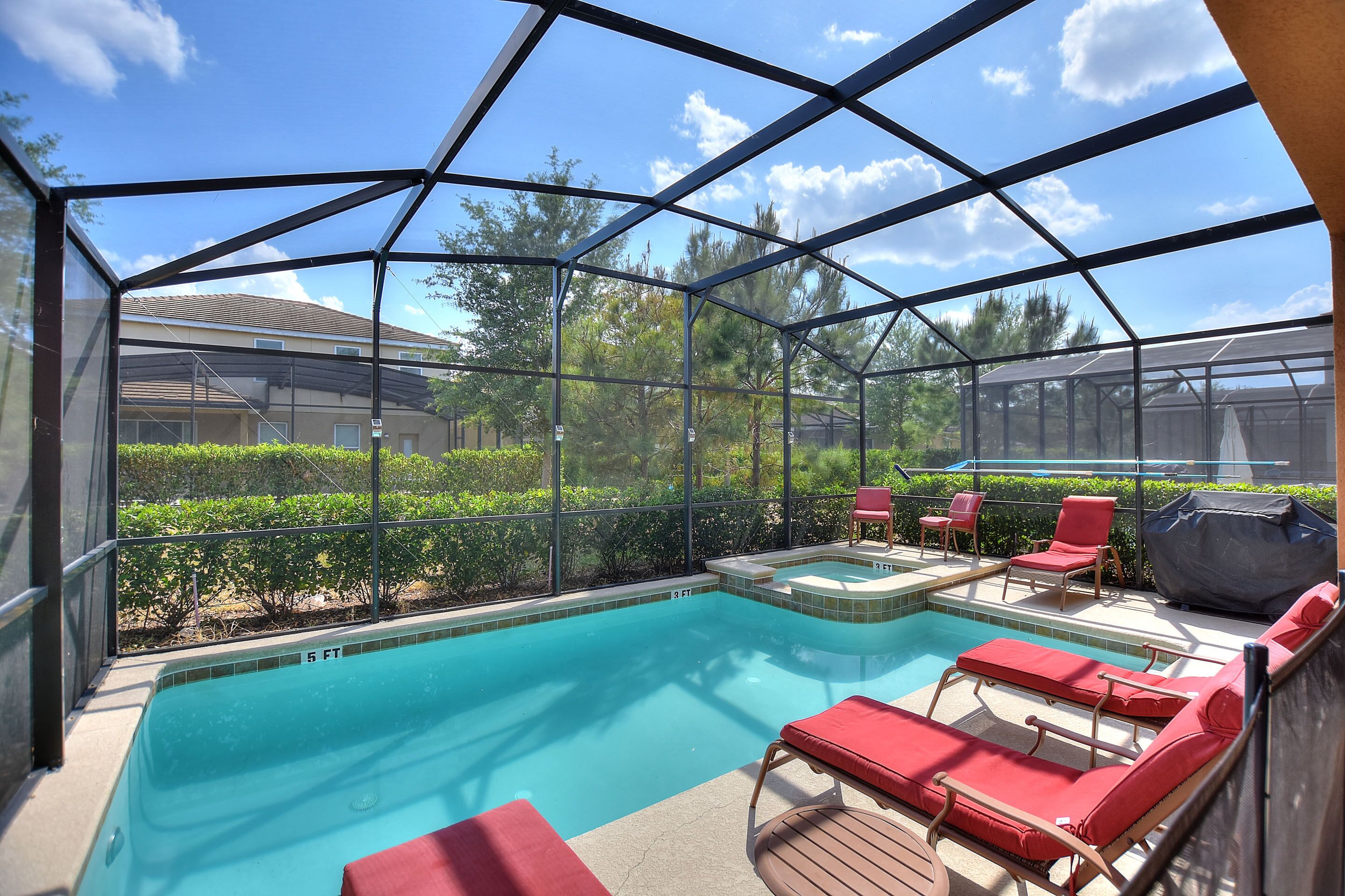 Luxury Villa, Private Bathroom (Havilah Vacation Villa) | Outdoor pool | Outdoor pool, a heated pool