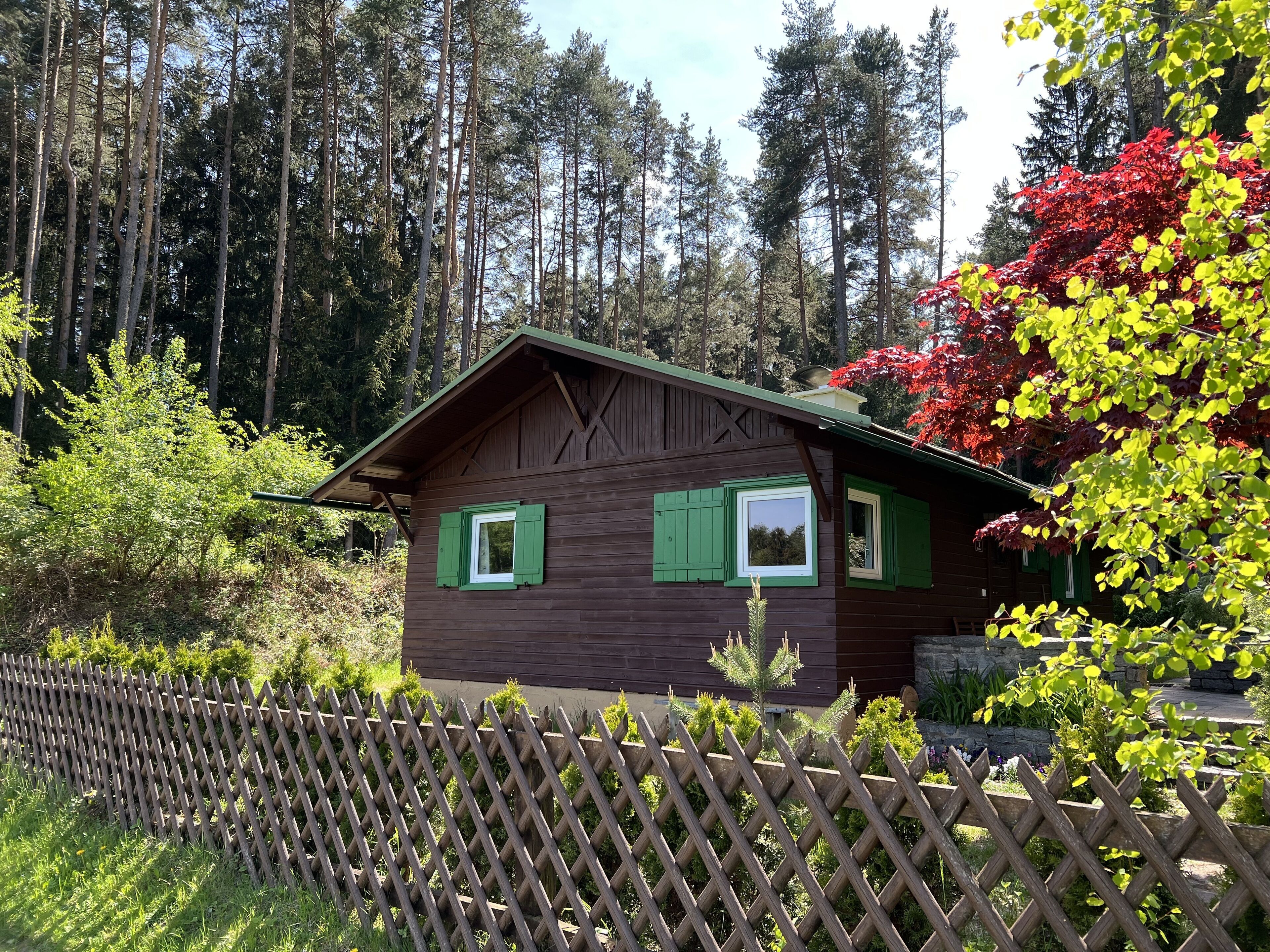 Fassade der Unterkunft