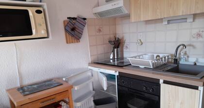 Accommodation for 6 people, Mont Blanc view and at the foot of the slopes
