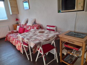 Interior - Accommodation for 6 people, Mont Blanc view and at the foot of the slopes  (Samoëns)