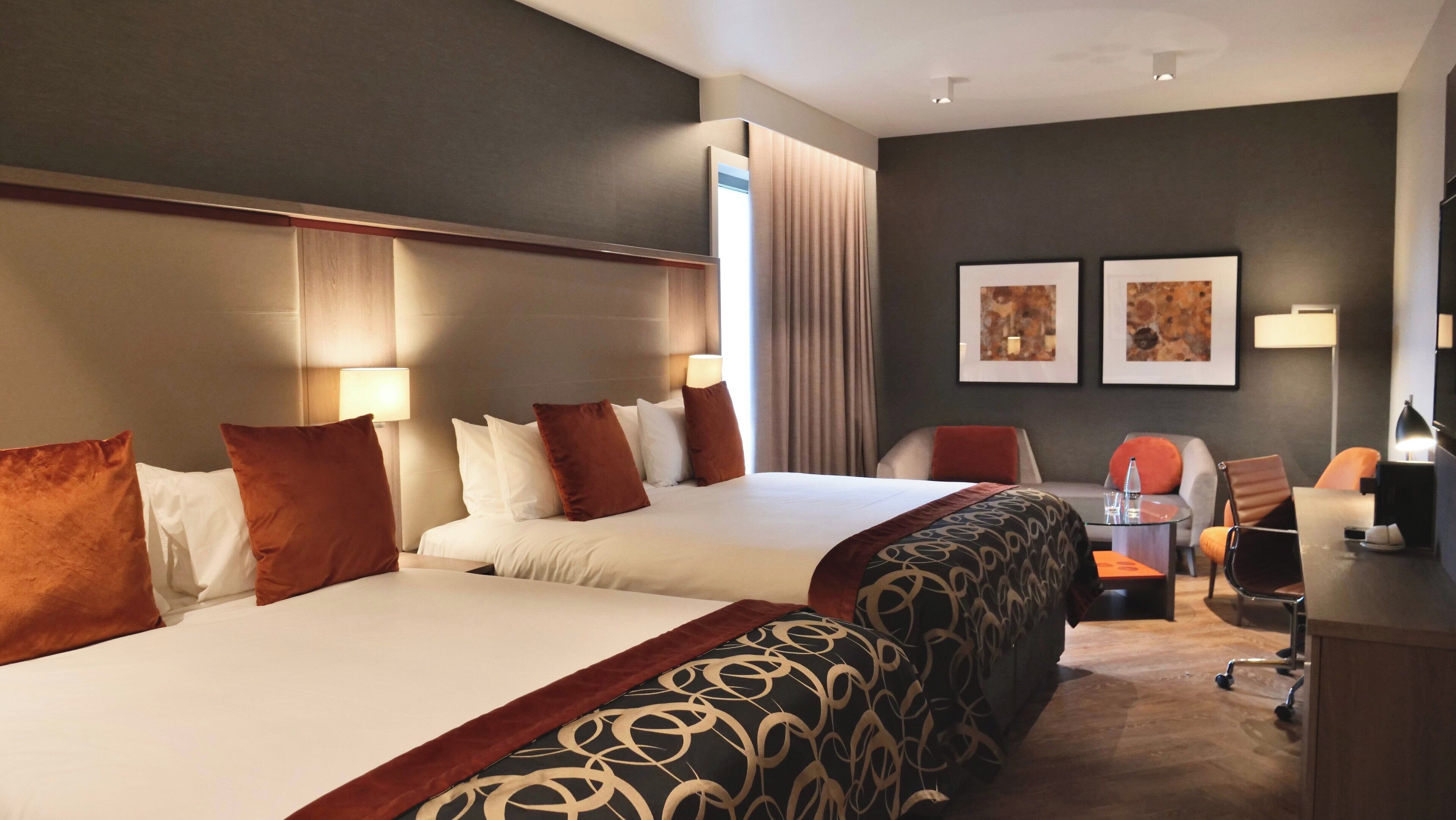 executive double double room | in-room safe, desk, blackout curtains, soundproofing