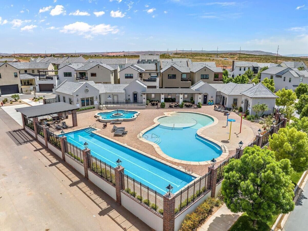Una piscina climatizada