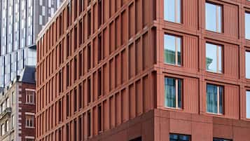 In-room safe, desk, laptop workspace, iron/ironing board