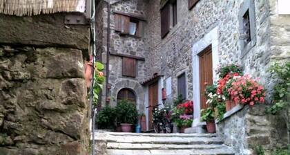 Between Lucca and Florence in a medieval castle in Tuscany
