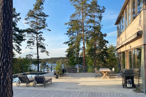 Design house in the Stockholm Archipelago