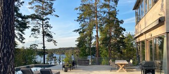 Design house in the Stockholm Archipelago