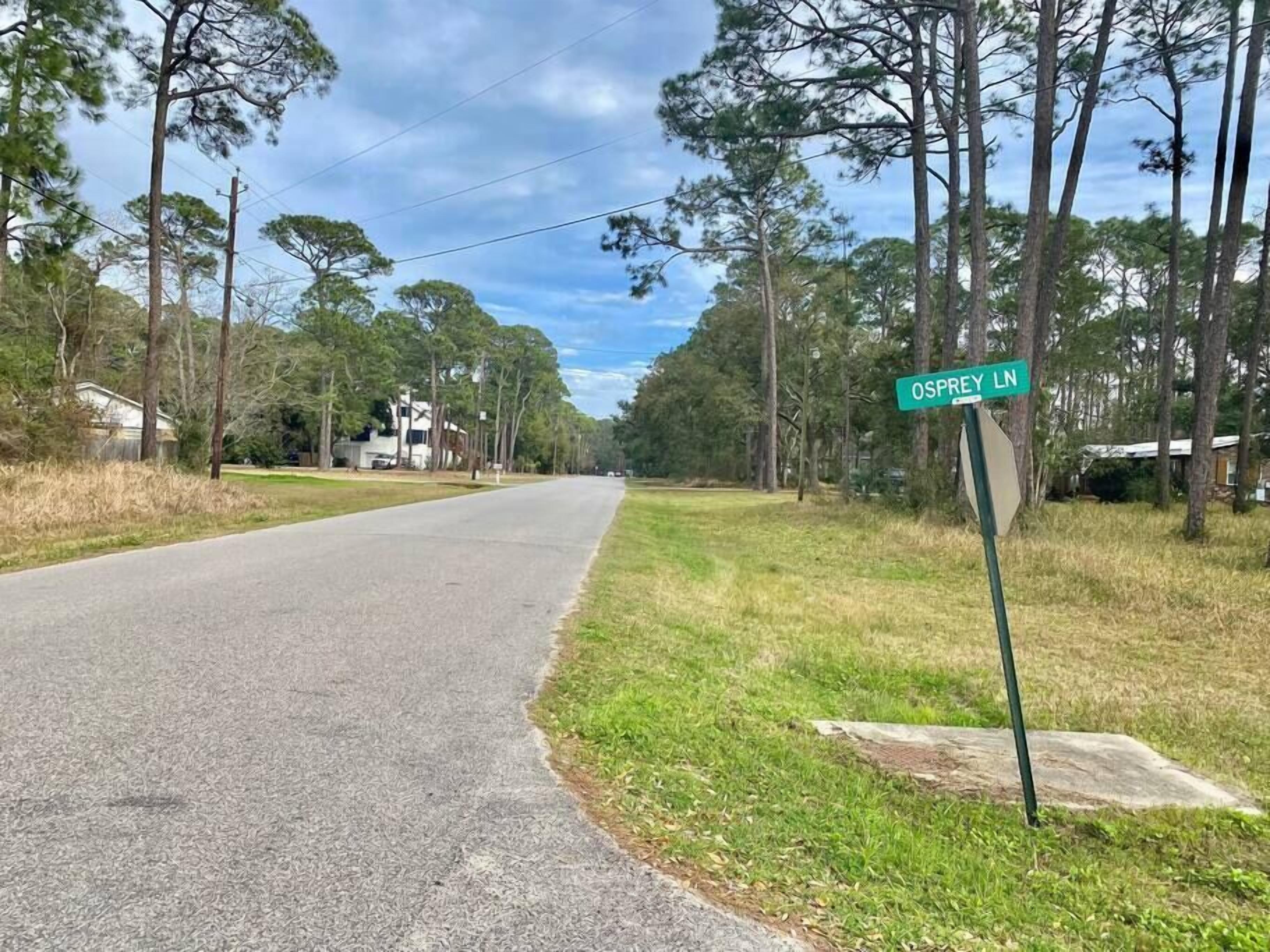 Indicador de carrer per Osprey Ln.