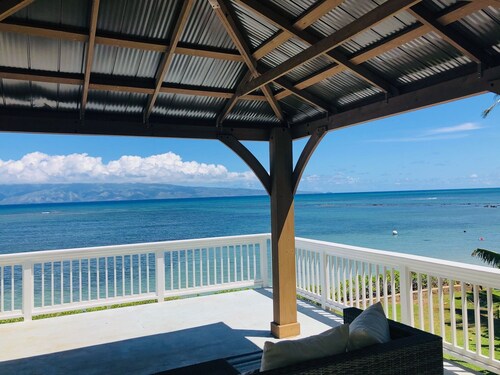 Private gated home with 300 Foot private beach front, beach toys and much more!