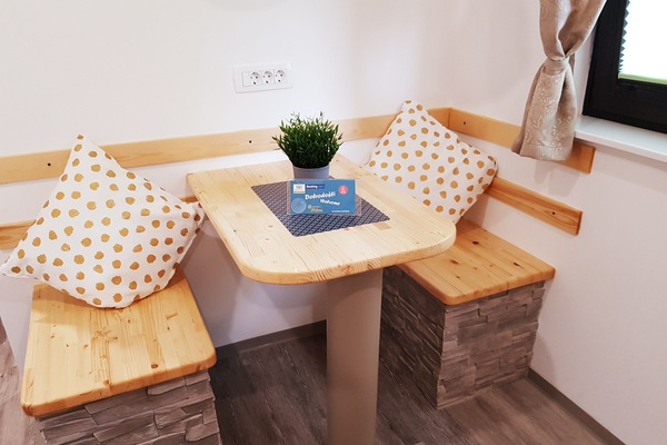 table in living room