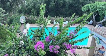 Propriété, 5 Chambres, 10 couchages, vue Mer et Montagne, Piscine, Plages, Golf