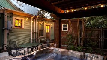 Idromassaggio all'aperto