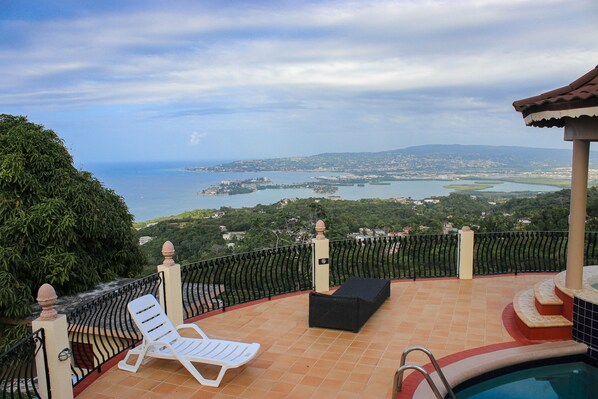 Vista desde la propiedad