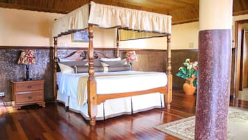 Premium bedding, down duvets, Tempur-Pedic beds, iron/ironing board