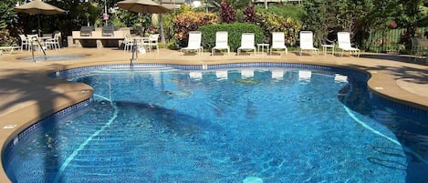 Außenpool, beheizter Pool