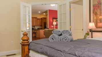 5 chambres, fer et planche Ă repasser, Wi-Fi gratuit, draps fournis