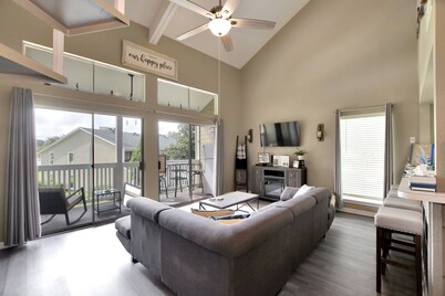 WaterFront Condo in upscale neighborhood of April Sound “Our Happy Place”