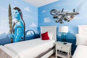 7 bedrooms, iron/ironing board, WiFi, bed sheets - Cheery Villa with Games Room at Encore (Kissimmee)