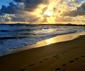 Beach nearby, beach towels