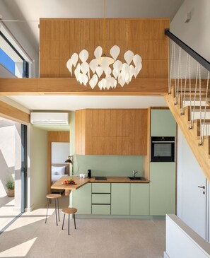 Villa Premium - 3 sovrum - privat pool | Eget kök | Stort kylskåp, ugn, spishäll och kaffe- och tebryggare