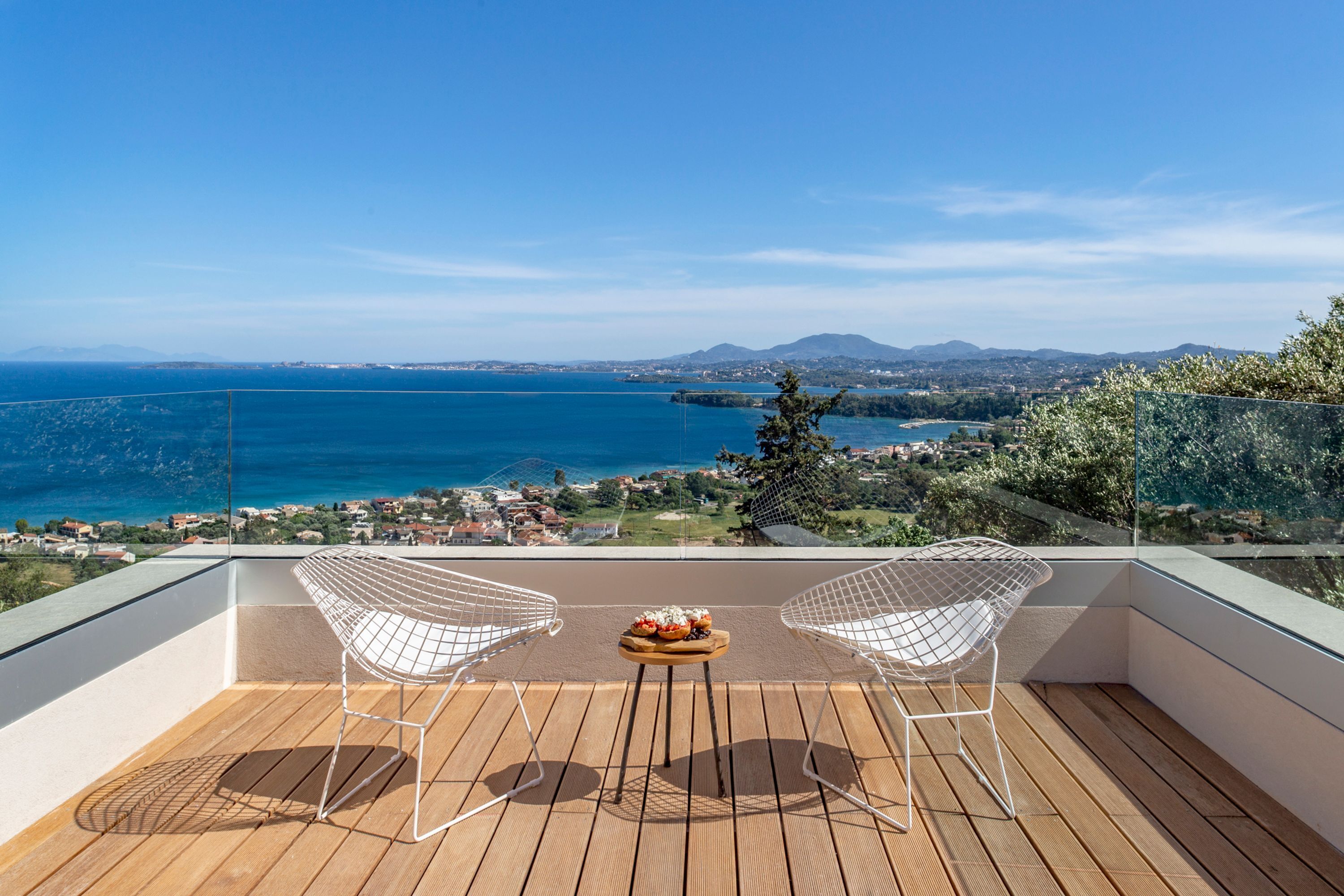 Vila Premium, 3 kamar tidur, kolam renang pribadi | Pemandangan balkon