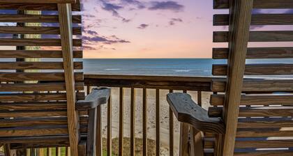 Beachfront | Expansive Deck, Grill & Ocean Views