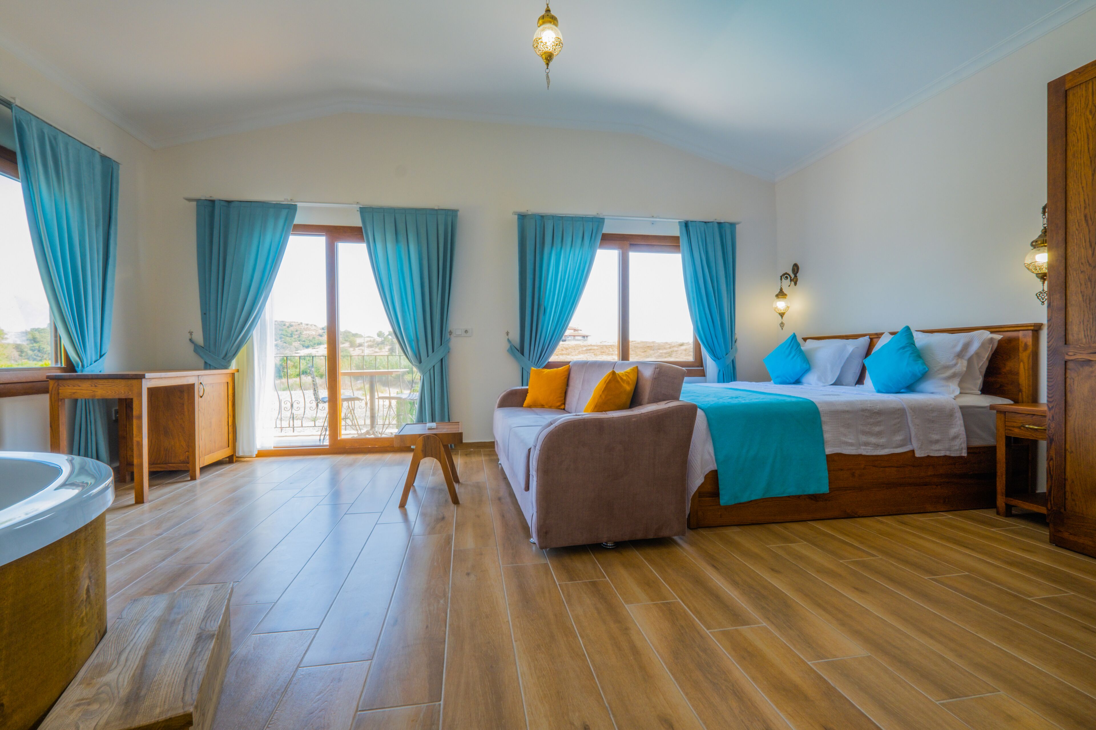 Vila Deluks | 6 kamar tidur, setrika/meja setrika, Wi-Fi gratis, dan seprai linen