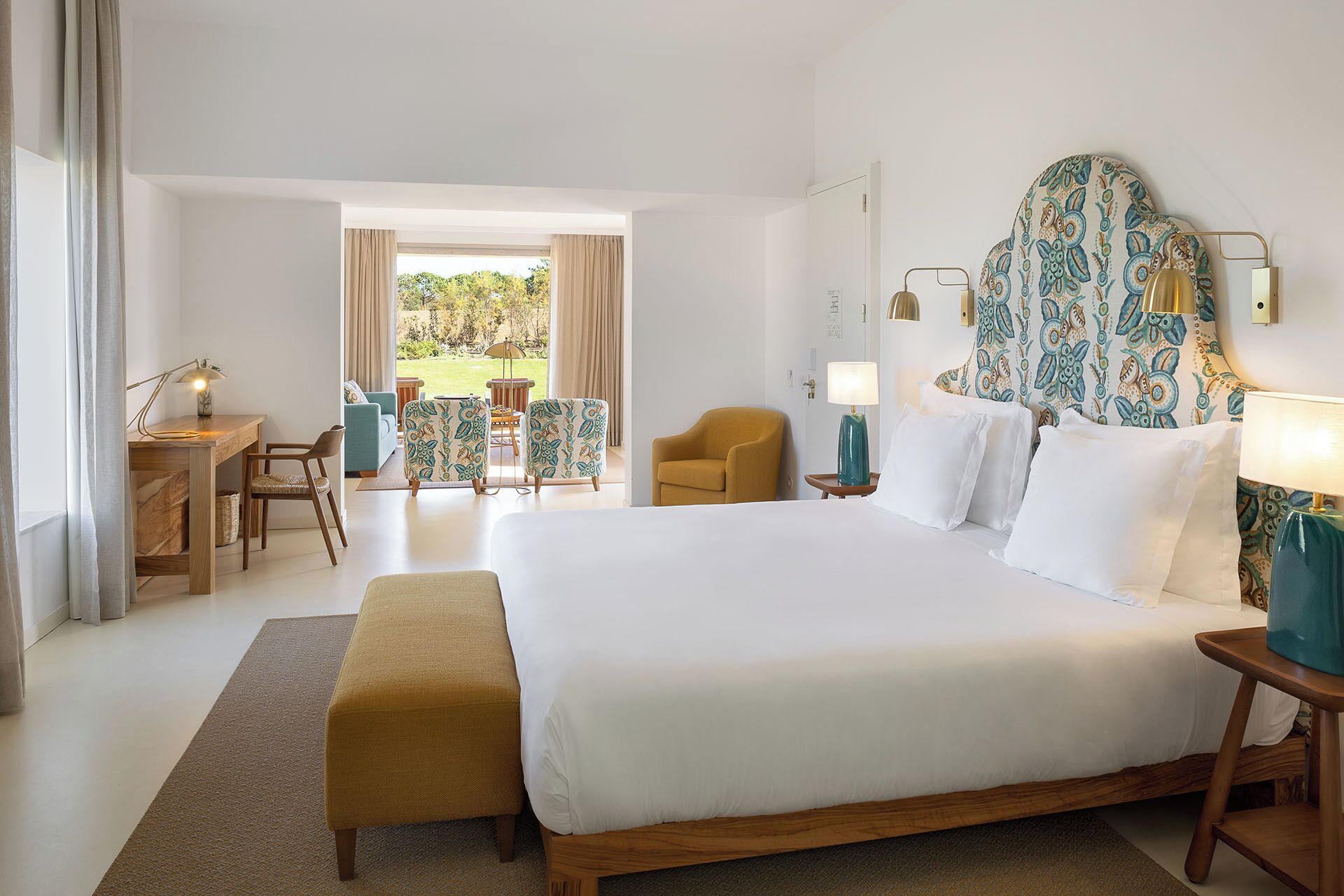 Two Bedroom Suite w/ Garden and Plunge Pool | Premium bedding, minibar, in-room safe, individually decorated