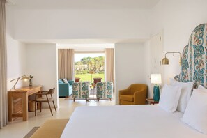 家庭房, 2 间卧室 | 高档床上用品、迷你吧、客房内保险箱、特色装修