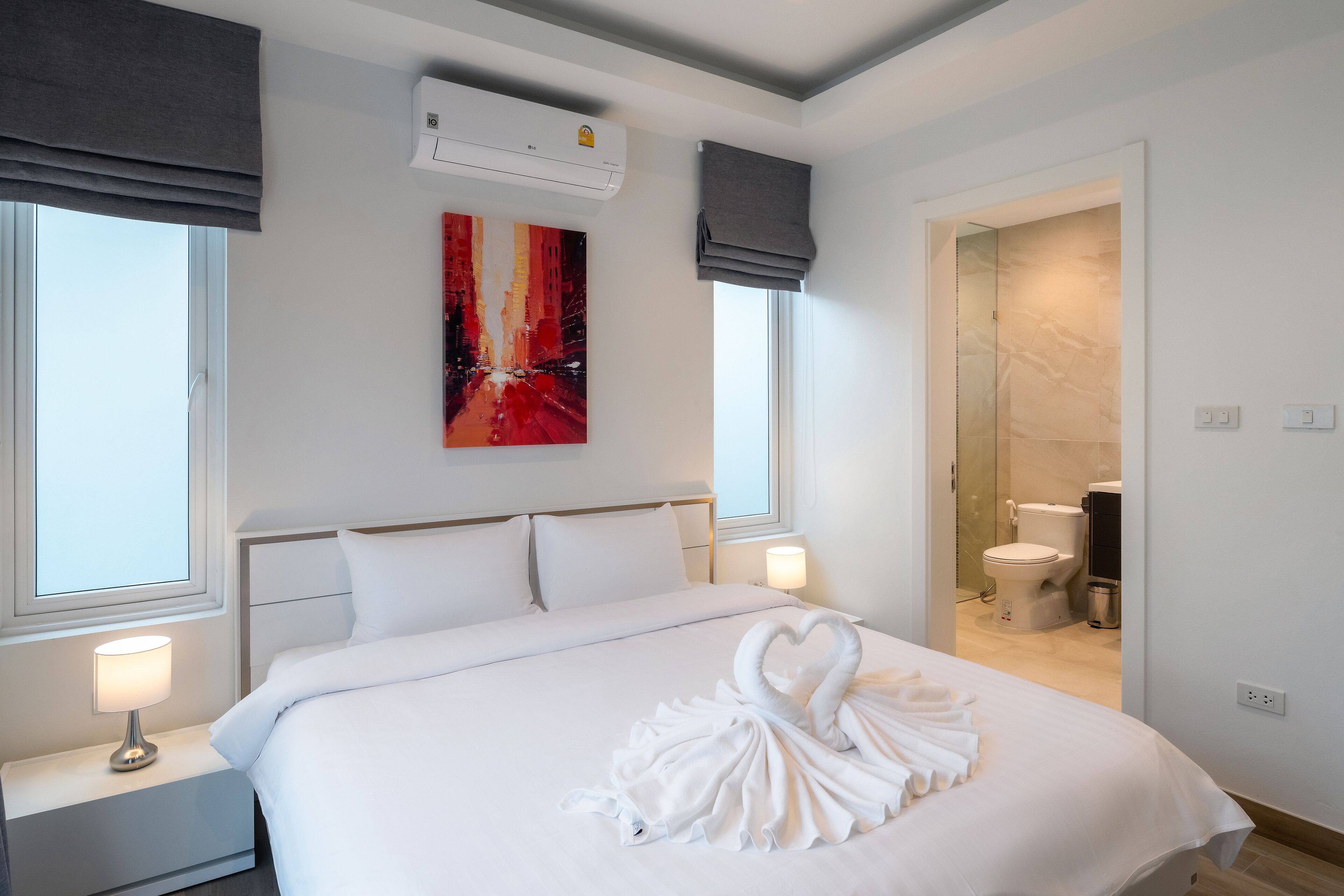 3-Bedroom Private Pool Villa | 3 soverom, strykejern/-brett, barnesenger (inkludert) og sengetøy