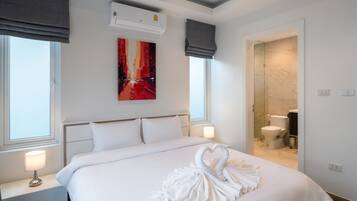 3-Bedroom Private Pool Villa | 3 soverom, strykejern/-brett, barnesenger (inkludert) og sengetøy