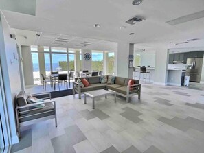 TV, DVD player, offices