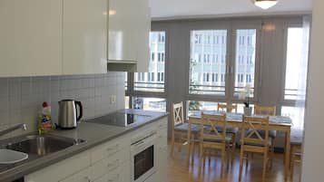 Apartment, 2 Bedrooms | Private kitchen | Full-size fridge, dishwasher, espresso maker, toaster