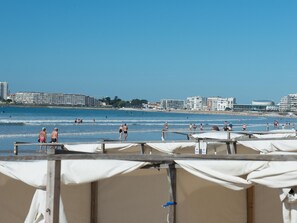 On the beach