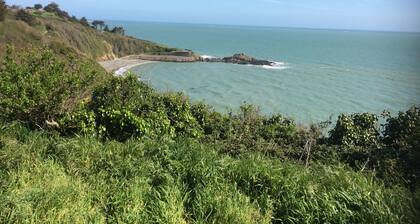 Binic , Spacieuse maison au calme, belle  vue  mer ( Iles saint Quay),  plages