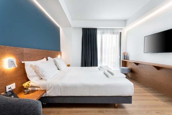 Superior-Doppel- oder -Zweibettzimmer, Stadtblick