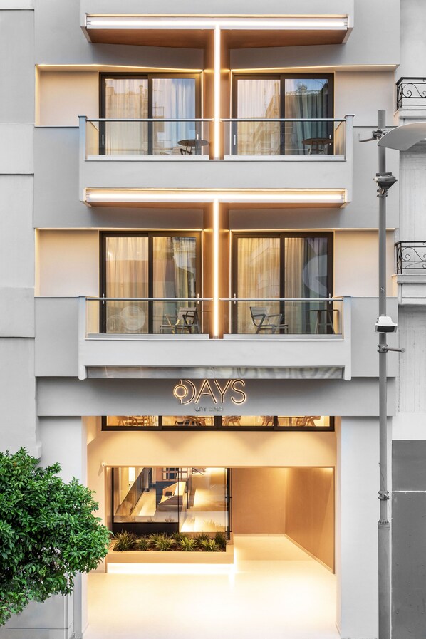 Voorkant van accommodatie