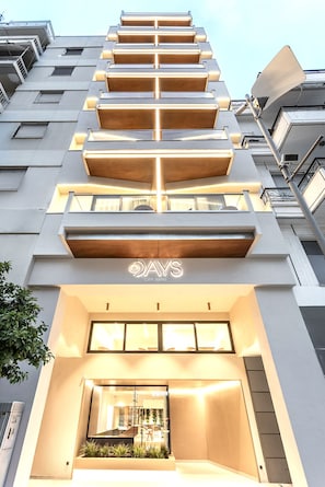 Voorkant van accommodatie