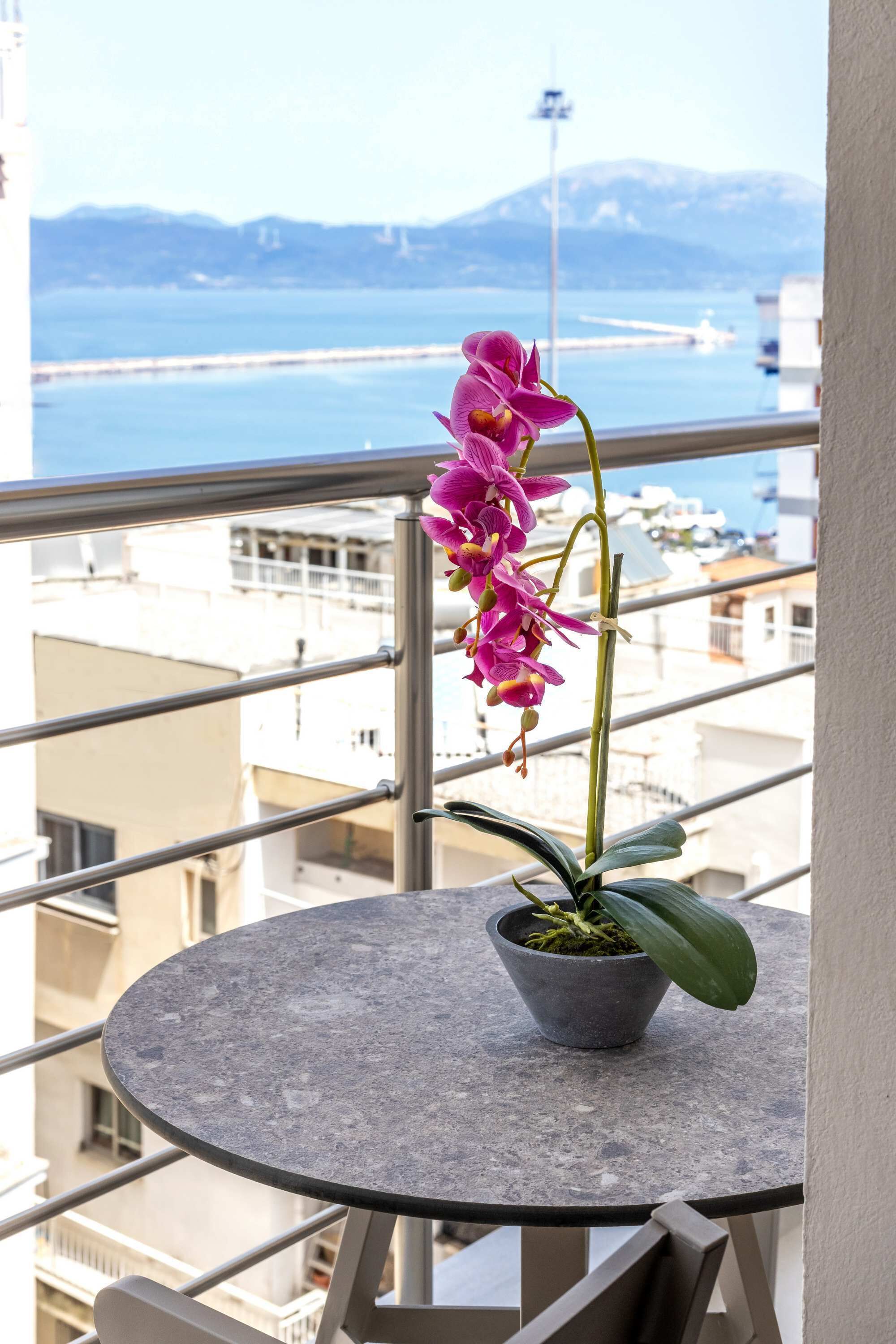 Junior Suite, Balcony, Sea View | Balcony view
