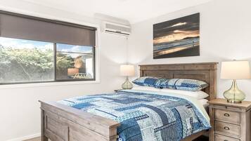 3 chambres, fer et planche Ă repasser, Wi-Fi, draps fournis