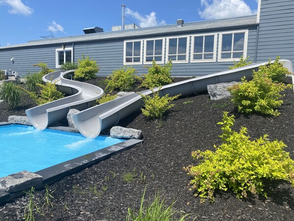 Indoor pool, a heated pool