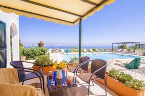 Exterior - Villa Agathi with amazing view and pool (Corfu)