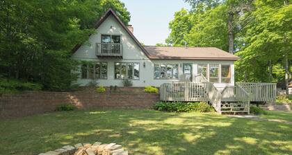 Waterfront sandy beach access