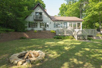 Waterfront sandy beach access 