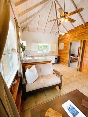 Interior - Aloe Cottage, Cute 2 Bedroom Caribbean Cottage with 2 Verandas (Falmouth harbour)
