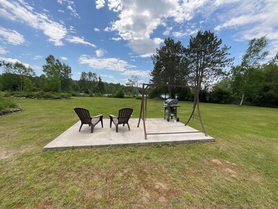 Northwoods waterfront upper one bedroom unit on the Spirit River Flowage.